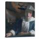 Girl with a Flute by Johannes Vermeer, 1665 - Canvas Wrap