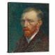 Van Gogh Self Portrait by Vincent Van Gogh, 1887 - Canvas Wrap