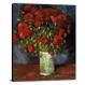 Vase with Red Poppies by Vincent Van Gogh, 1886 - Canvas Wrap