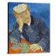 Portrait of Dr. Gachet by Vincent Van Gogh, 1890 - Canvas Wrap