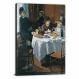 The Luncheon by Claude Monet, 1868 - Canvas Wrap