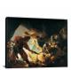 The Blinding of Samson by Rembrandt, 1636 - Canvas Wrap