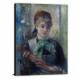 Portrait of Nini Lopez by Renoir, 1876 - Canvas Wrap
