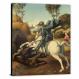 Saint George and the Dragon by Raphael, 1506 - Canvas Wrap