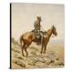 The Lookout by Frederick Remington, 1887 - Canvas Wrap