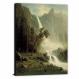 Bridal Veil Falls-Yosemite by Albert Bierstadt, 1871 - Canvas Wrap