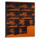Orange Car Crash by Andy Warhol, 1963 - Canvas Wrap