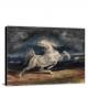 Horse Frightened by Lightning by Eugene Delacroix, 1825 - Canvas Wrap