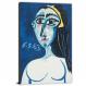 Buste De Femme Nue Face by Pablo Picasso, 1963 - Canvas Wrap
