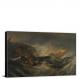The Wreck of a Transport Ship by J. M. W. Turner, 1810 - Canvas Wrap