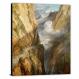 The Pass of St Gotthard Switzerland by J. M. W. Turner, 1803 - Canvas Wrap