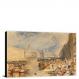 Nantes by J. M. W. Turner, 1829 - Canvas Wrap