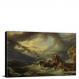 A shipwreck off a Rocky Coast by J. M. W. Turner, 1760 - Canvas Wrap