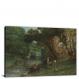 Roe Deer at a Stream by Gustave Courbet, 1868 - Canvas Wrap