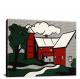 Red Barn by Roy Lichtenstein, 1969 - Canvas Wrap