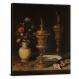 Still Life with Flowers and Gold Cups of Honour by Clara Peeters, 1612 - Canvas Wrap