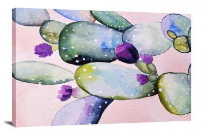 Cactus Art, 2021 - Canvas Wrap