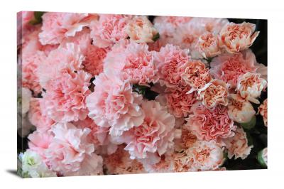 Pink Romance Floral, 2021 - Canvas Wrap