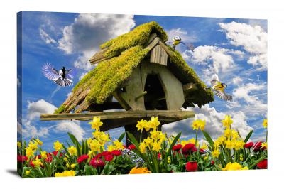 Spring Flowers, 2021 - Canvas Wrap
