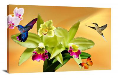 Orchids Nature, 2021 - Canvas Wrap