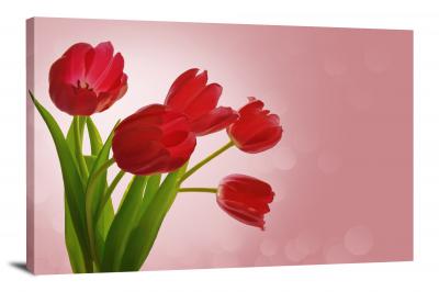 Tulips Romance, 2021 - Canvas Wrap