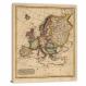 Europe-A New and Elegant General Atlas, 1817 - Canvas Wrap