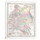 Colton Map of Russia, 1855 - Canvas Wrap