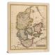 Denmark-A New and Elegant General Atlas, 1817 - Canvas Wrap