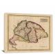 Hungary-A New and Elegant General Atlas, 1817 - Canvas Wrap