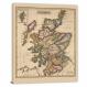 Scotland-A New and Elegant General Atlas, 1817 - Canvas Wrap
