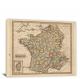 France-A New and Elegant General Atlas, 1817 - Canvas Wrap