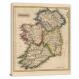 Ireland-A New and Elegant General Atlas, 1817 - Canvas Wrap