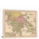 Greece-A New and Elegant General Atlas, 1844 - Canvas Wrap