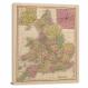 England-A New and Elegant General Atlas, 1844 - Canvas Wrap