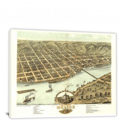 CW8710-birds-eye-view-of-the-city-of-moline-illinois-00