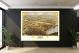 Birds-eye View of Loda Illinois, 1869 - Canvas Wrap2