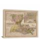 Louisiana-A New and Elegant General Atlas, 1844 - Canvas Wrap