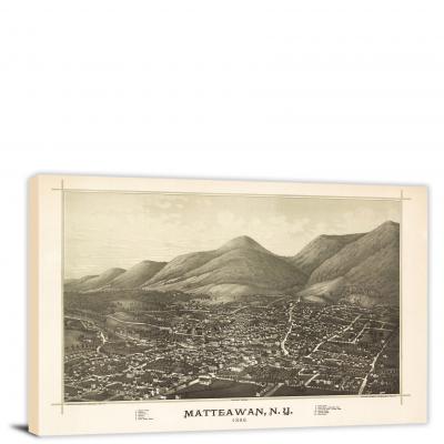 Matteawan New York, 1886 - Canvas Wrap