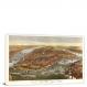 The City of New York, 1870 - Canvas Wrap