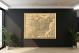 Coltons New Guide Map with Railroads, 1862 - Canvas Wrap2