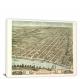 The City of Clarksville Tennessee, 1870 - Canvas Wrap