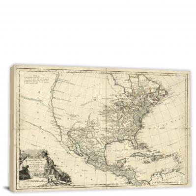 CW8636-north-american-map-with-west-indies-00