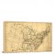 A Map of the United States and Part of Louisiana, 1830 - Canvas Wrap