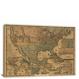 Coltons Map of America West Indies and Mexico, 1862 - Canvas Wrap