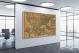 Coltons Map of America West Indies and Mexico, 1862 - Canvas Wrap1