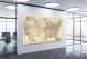 Map of the United States and Territories, 1875 - Canvas Wrap1