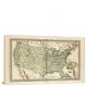 Atlas of the United States, 1877 - Canvas Wrap