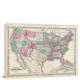 United States, 1866 - Canvas Wrap