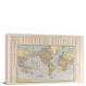 Map of the World, 1908 - Canvas Wrap