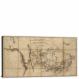 A Map of America Exhibiting Mackenzies Track, 1801 - Canvas Wrap